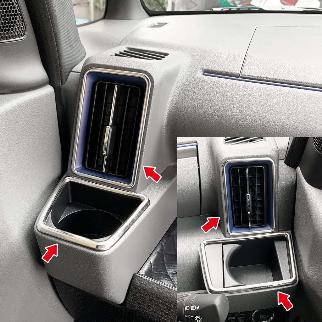 oi-trading 4491 Daihatsu Tanto Custom LA650/660S Early Late Air Conditioner Duct Ring Drink Holder,