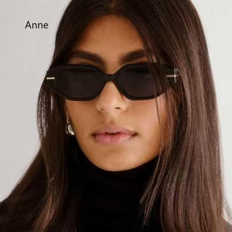 New Arrival Minimalist Small Square Sunglasses Retro European Style Viral High-End Luxury Unisex