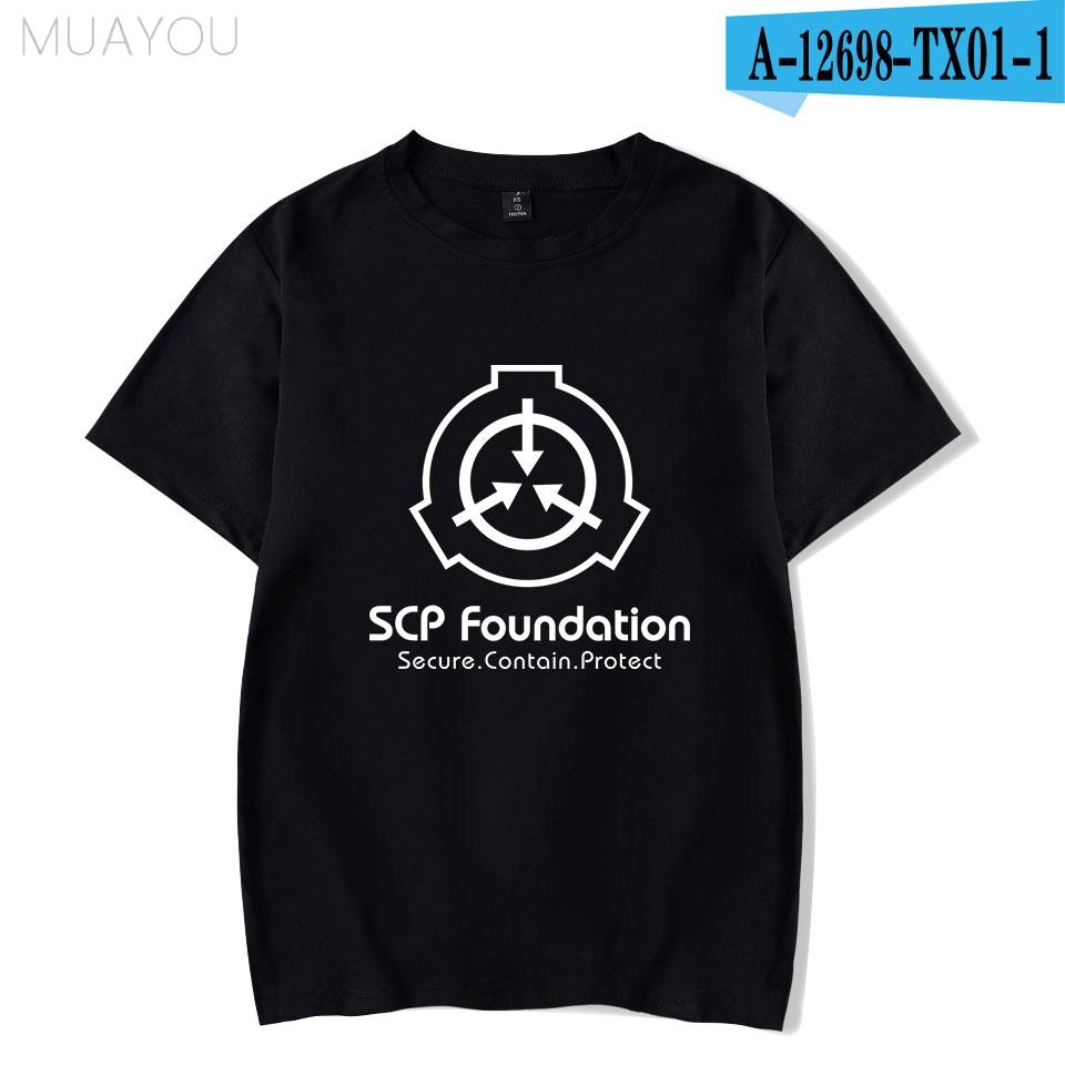 SCP Foundation Tshirt UnisexWoUnisex Summer Cotton Short Sleeve T Shirt XXS4XL