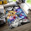 Naruto Character Customizable Name Floor Mat Design for Outdoor Bedrooms Study room Kitchen Anti-slip Rug Anime Office Decor Wedding Party Gift