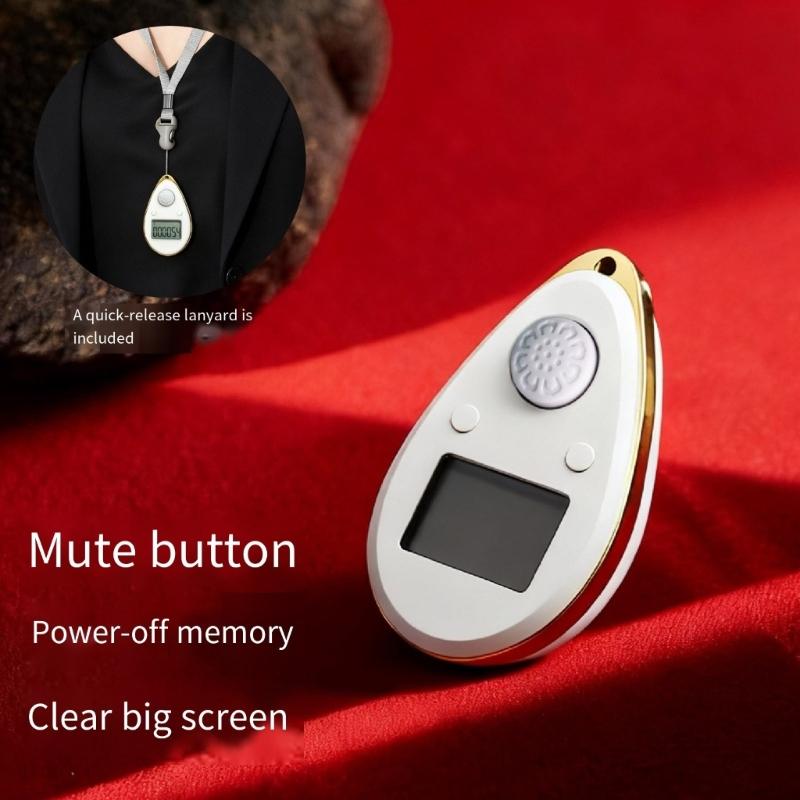 6 Channel LCD Screen Handheld Tally Counter 6 Digit Portable ABS Counter For Sports Scoring And Warehouse Counting