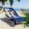Brock Bowers Print Beach Towel, Large Soft Quick Dry Towel for Beach Camping Swimming
