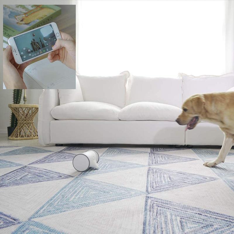 BOOTEELY Upgraded Automatic Smart Pet Toy Interactive Owl Robot Wifi With1080p Hd Video Camera Cat Dog Pet Supplies