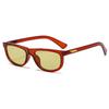 New sunglasses big-name flat for European and American style square sunglasses male and female stars fashion high-end glasses