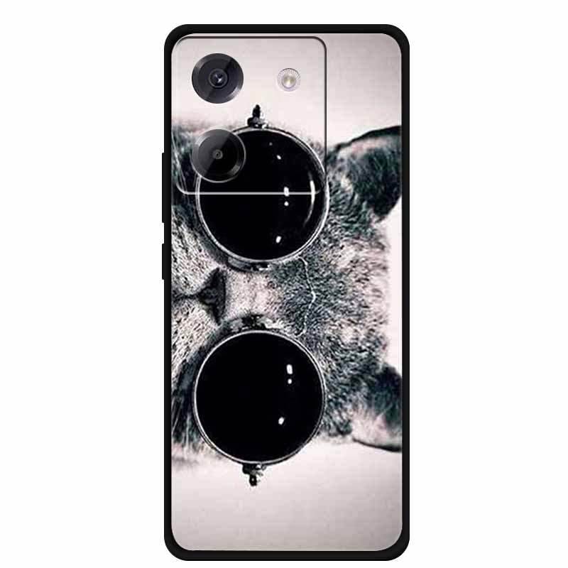 For Xiaomi Poco M7 Pro 5G Case Cartoon Painting Style Soft Silicone TPU Back Cover Cases for Poco M7 Pro 5G Shockproof Cover New