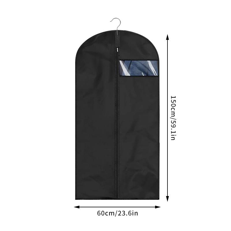 Dustproof Clothing Covers Waterproof Clothes Dust Cover Coat Suit Dress Protector Hanging Garment Bags Closet Organizer