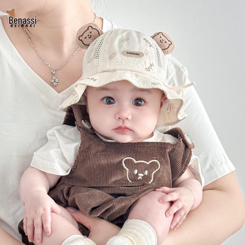 Детская летняя сетчатая панама-рыбака от солнца 3-18 Months (40-48.5CM Head Cir.)