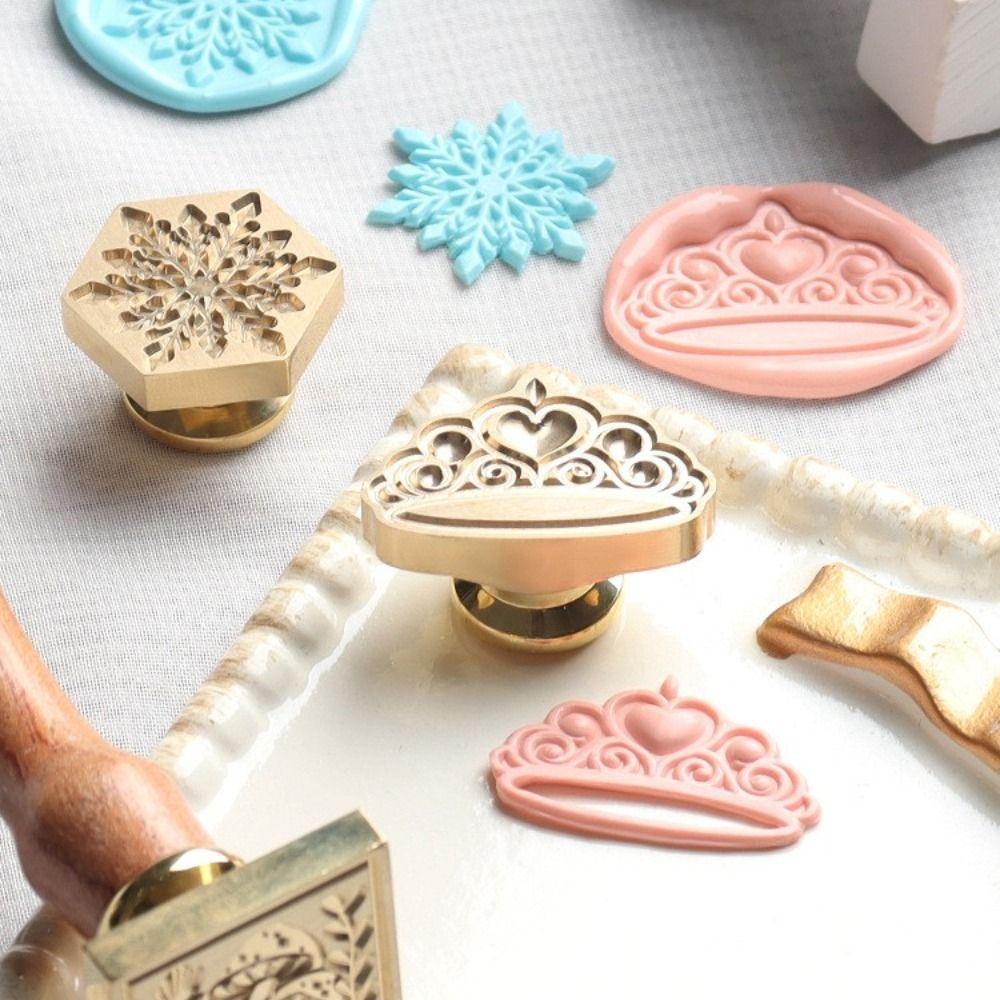 Card DIY Envelope Albums Fire Paint Seal Stamp Scrapbook Decoration Embossed Stamp Wax Seal Stamp