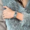 South Korea Niche Ins Love Rhinestone Strap Style Design Bracelet Silver Futuristic Cold Temperament Hand Jewelry