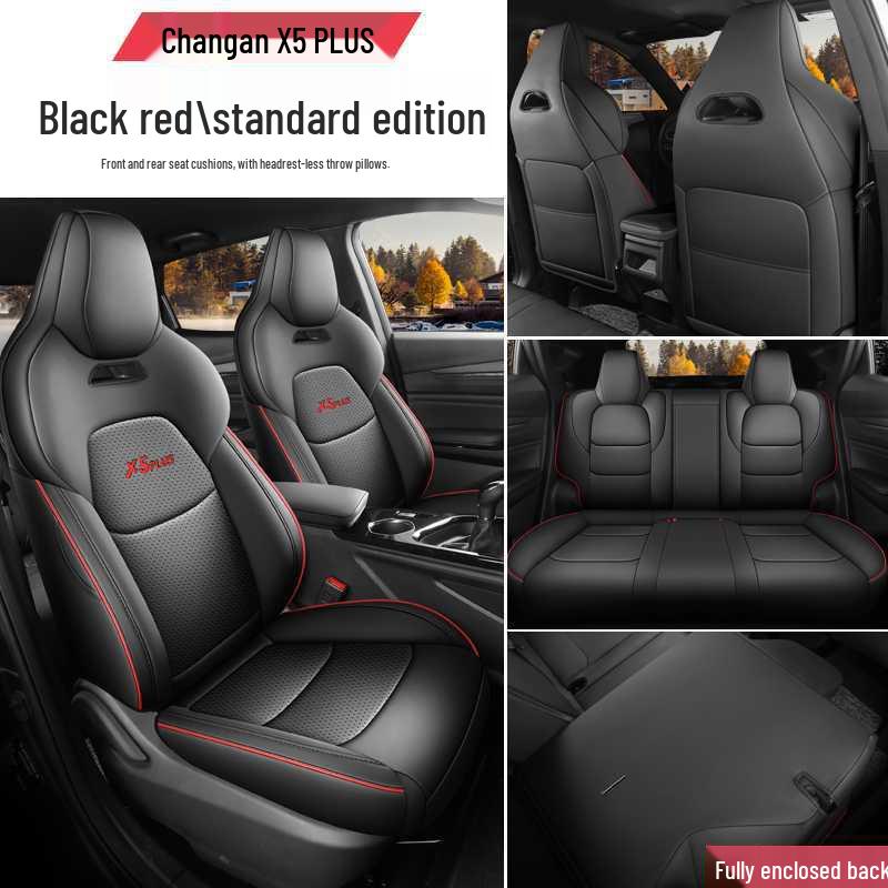 Celoroční potahy a polštářky na autosedačky s plným krytím pro Changan X5 Plus 2026