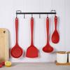 1 Set Of Silicone Cooking Utensils, Spatula, Non Stick Pot, Kitchen Utensils, Leaking Spoon, Kitchen Accessories