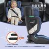 Jovikids Klappbarer Juniorsitz R129 Kindersitz ab 3 Jahren verstellbare Rückenlehnenbreite und Jahre Sitzerhöhung ISOFIX, i-Size kompatibel, alt, Kopfstütze,