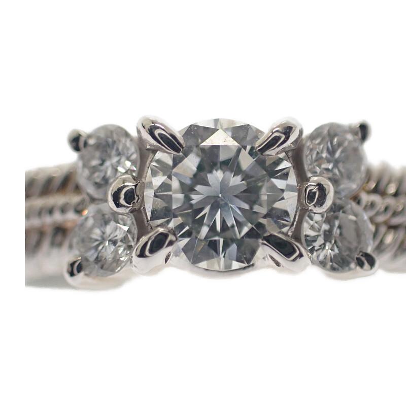 no brand  #10(JP Size) ring Pt900Platinum Women