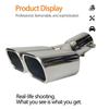Toyota Alphard 40 Series Dual Outlet Square Exhaust Tip Tailpipe
