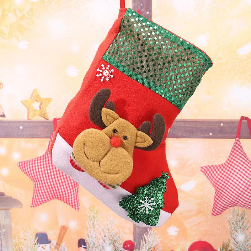 Julgransstrumpa Prydnad: Liten present- och godispåsehänge