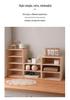 Mehrschichtiges Desktop-Bücherregal zur Aufbewahrung für Zuhause, Schlafzimmer oder Studenten