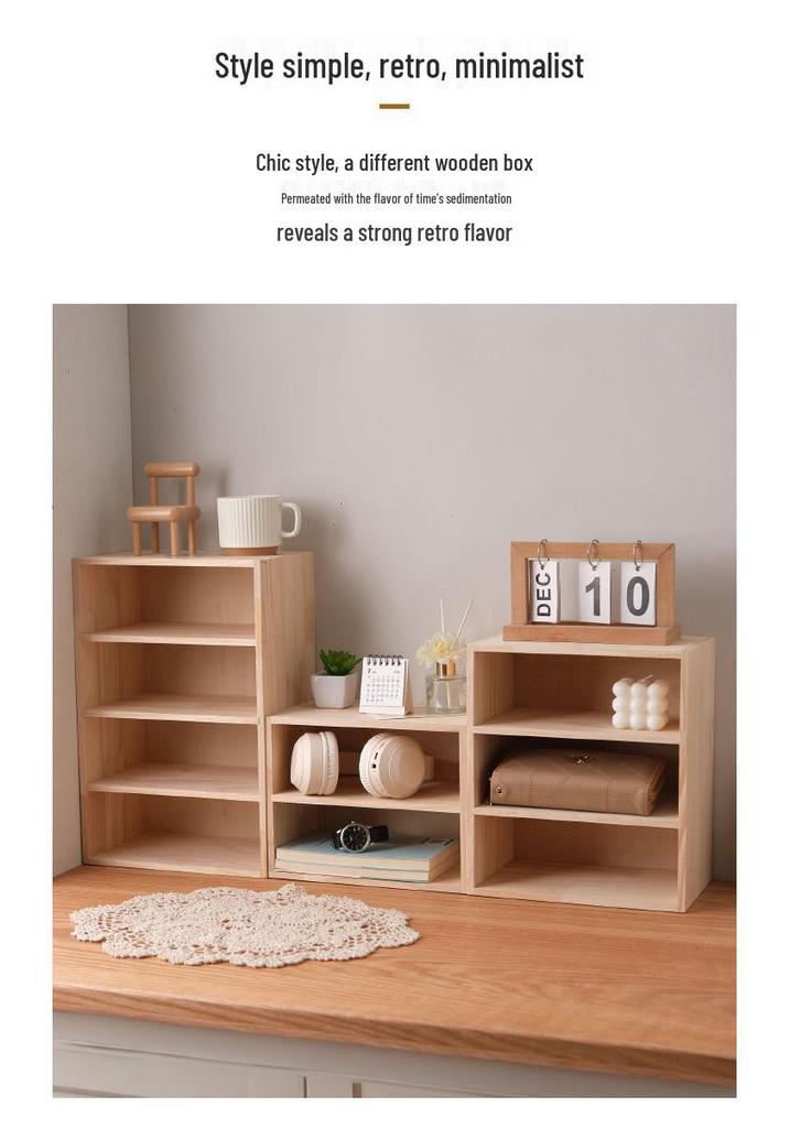 Mehrschichtiges Desktop-Bücherregal zur Aufbewahrung für Zuhause, Schlafzimmer oder Studenten