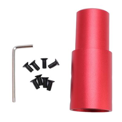 Predlžovacia rúrka riadidiel elektrickej kolobežky Červená Hliníková zliatina Univerzálna trubica na zvýšenie výšky riadidiel