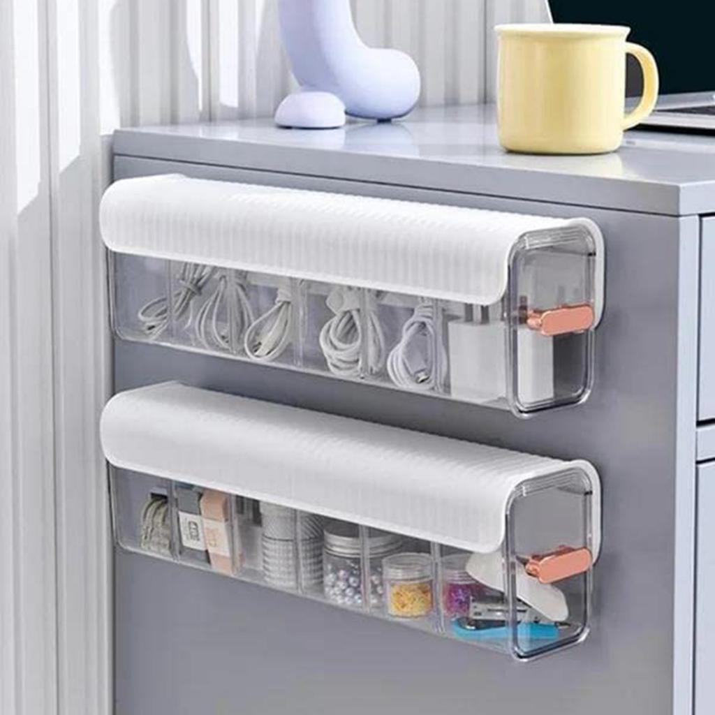 Punch-Free Multi-functional Storage Box Socks Underwear Adjustable Compartment