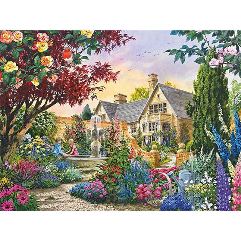 New Arrival Diamond Painting Flowers Diamond Art Mosaic Diamond Embroidery Rhinestone Mosaic Gift Decorations For Home