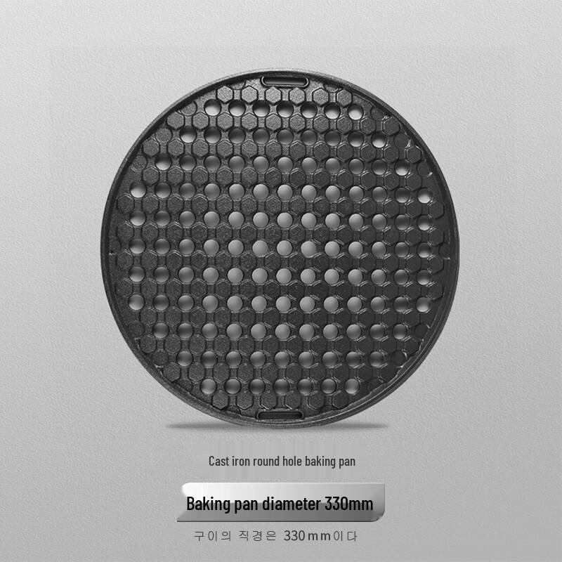 

Cast Iron Round Hole Grill Pan