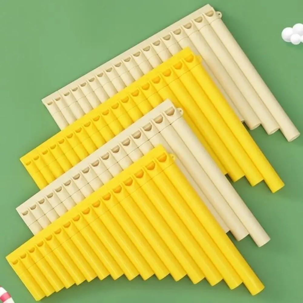 18 Pipes Pan Flute Portable Wind Instrument Beginner Friendly C Scale Panpipe  Musical Performance