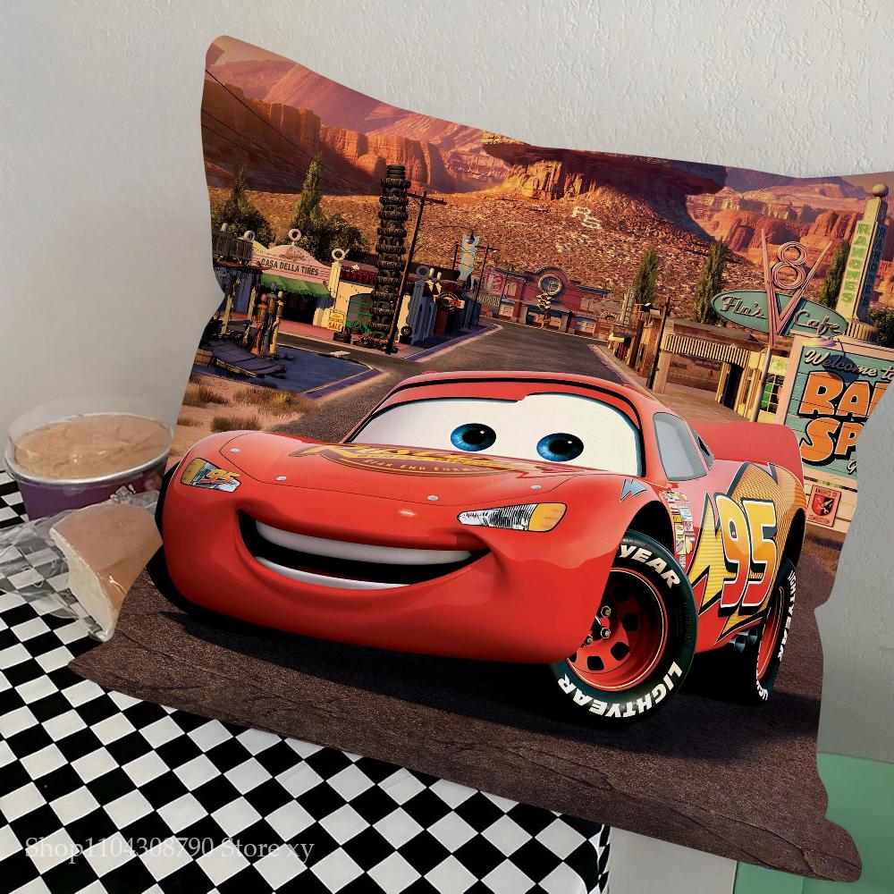 

Наволочка Молния Маккуин Модная квадратная наволочка Спальня Диван Комната Ин Декор Подушка для отдыха Чехол 40x40 16x16Inch