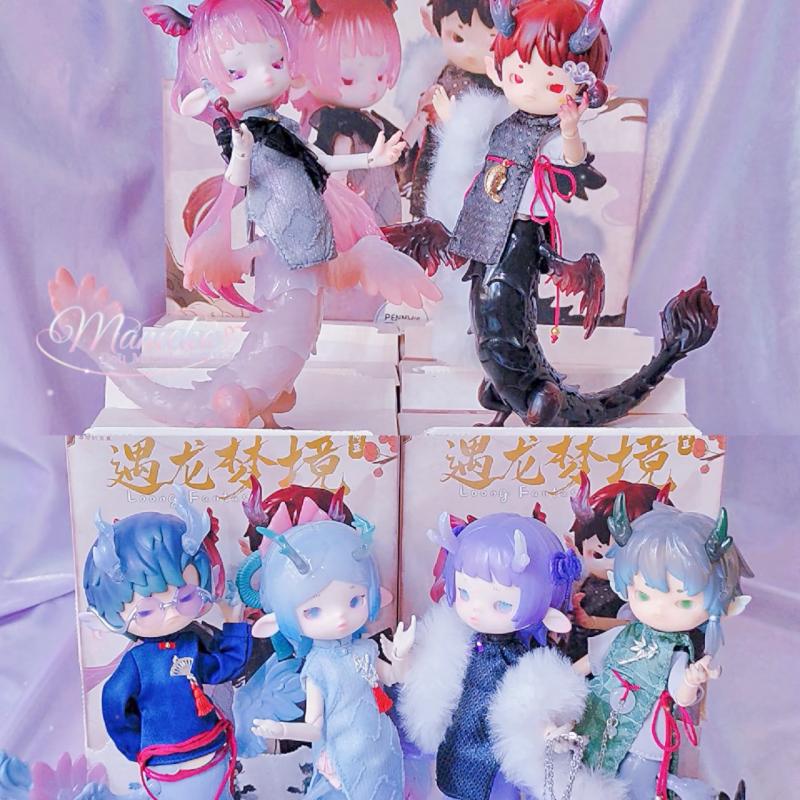 Penny Box Fantastic Creatures Series  Ob11 1/12 Bjd Dolls   Toys Cute Action Anime Figure Kawaii  Model Gift