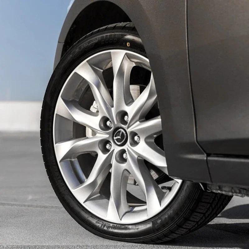 Pro Mazdu 4ks 56mm Auto Znak Krytky Středů Kolek Pneu Poklice Ráfků Dekorace Auta Příslušenství Pro Mazdu 5 6 323 626 RX8 7 MX3 MX5 Atenz