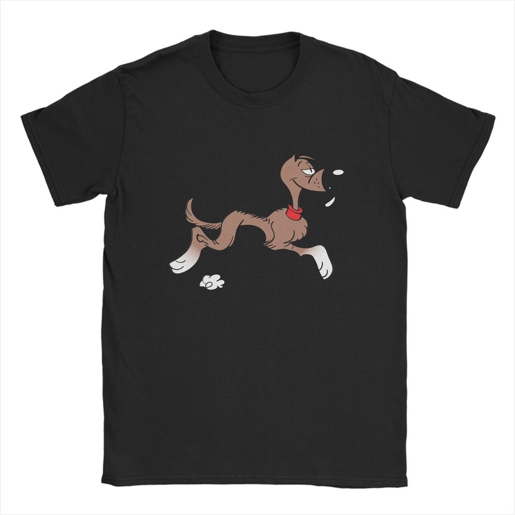 Mens Rantanplan Lucky Luke T Shirt Cartoon 100 Cotton Clothes Fashion Short Sleeve Round Neck Tee Shirt Plus Size TShirts