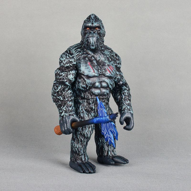 21cm King Kong Vs. Godzilla Akční figurka Model Hračka Verze z filmu King Kong Ostrov lebek Gorilí Monstrum Panenka Dekorace na stůl Dárek