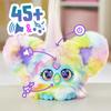 Hasbro Furby Furblets Ziva Mini Electric Plush Toy for Boys and Ages Furby Authentic Friend, Girls, 6+, Rainbow, Zebra, Speak, Musical, G1778,
