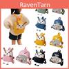 Adorable Cartoon Animal Baby Backpack For Kids With Comfortable Canvas Material