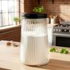 Glass Containers For Loose Products With Lid 1 L 3 Pcs.