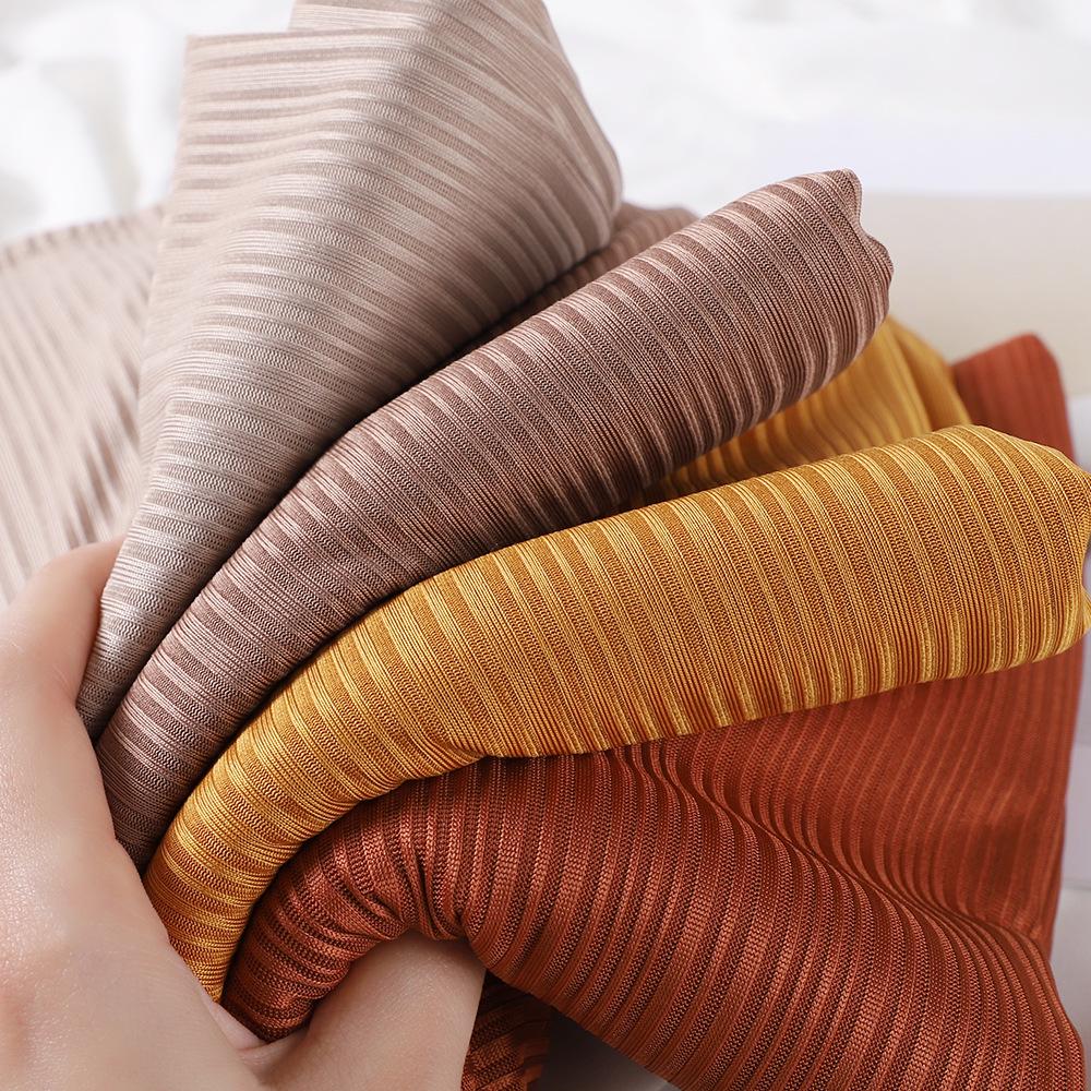 Women's Striped Knitted Headscarf – Malay Indonesian Hijab