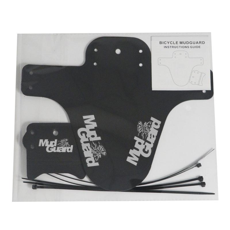 MTB Bike Bicycle Fenders Cycling Mudguard Front/rear Tire Wheel Universal Mudguard Bike Wings Mud Guard With 4 Fixing Strap