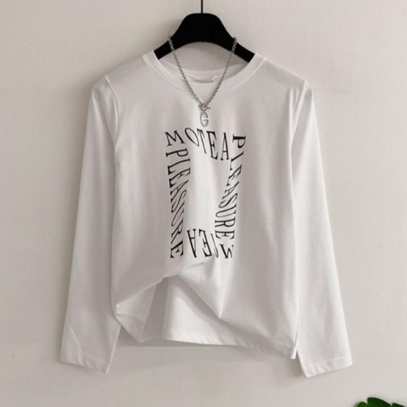 Honey J GadalT LeTTering Long Sleeve T shirT