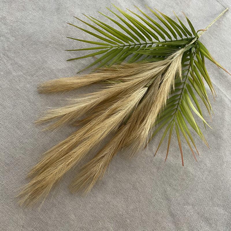 Nordic Reed Style Simulation Flowers Scandinavian Style For Interior Wall Decor