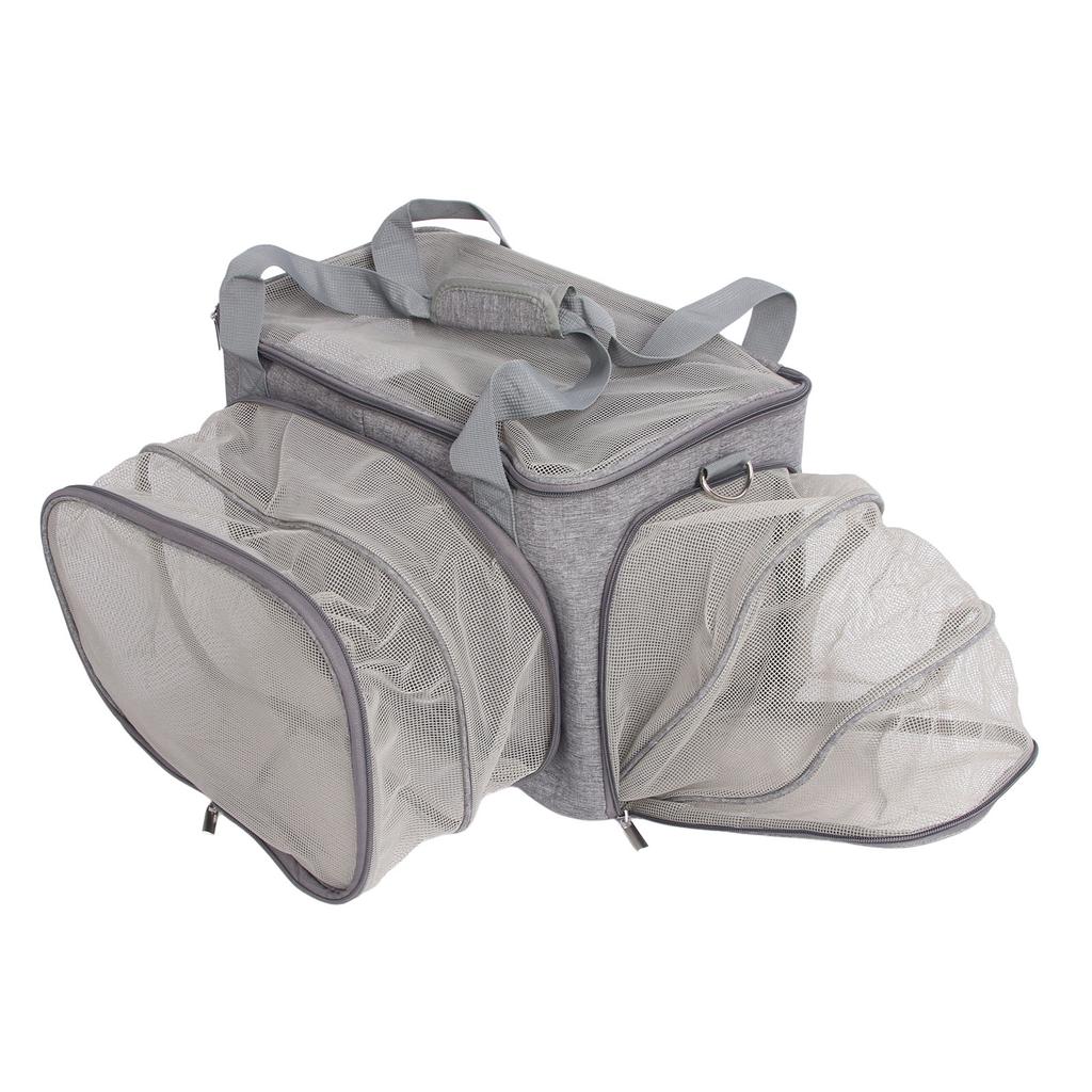 Geantă de transport pentru animale de companie Pliabilă, extensibilă, respirabilă, confortabilă, cu spațiu mare, purtător de călătorie portabil pentru animale de companie