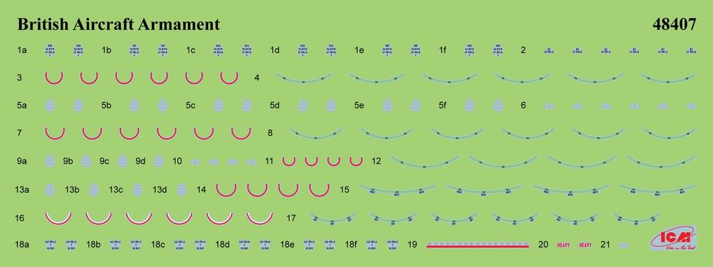ICM 1/48 British Bristol Beaufort Mk.I Bomb Equipped Plastic Model Kit 48314 (Airplane)