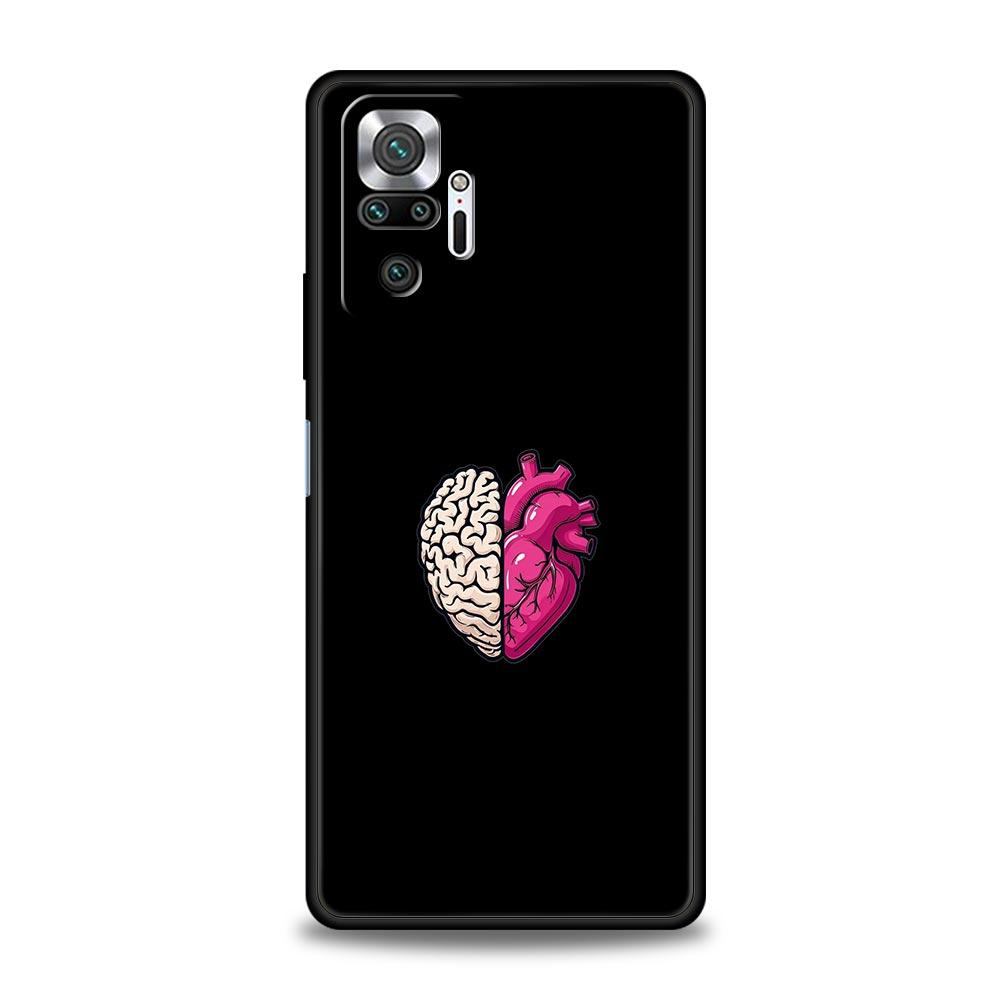 Creative Heart Medical Phone Case For Xiaomi Redmi Note 14 13 12 5G 11 10 Pro Plus 4G 9S 9 14C 13C 12C 10C 9C 9A Soft TPU Cover