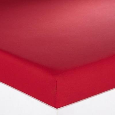 Fitted Sheet - Cotton - 140x190 Cm - Solid - Machine Washable - 25 Cm Pocket