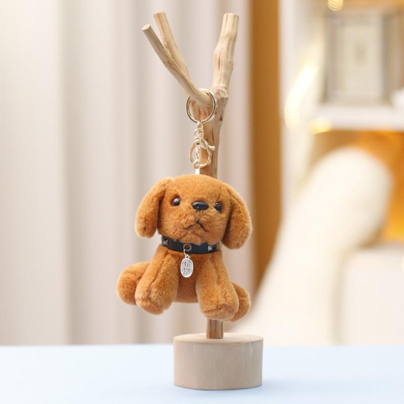 Shar Chinese Corgi Pei Small Plush Dog Doll Pendant For Girls Gifts Collection