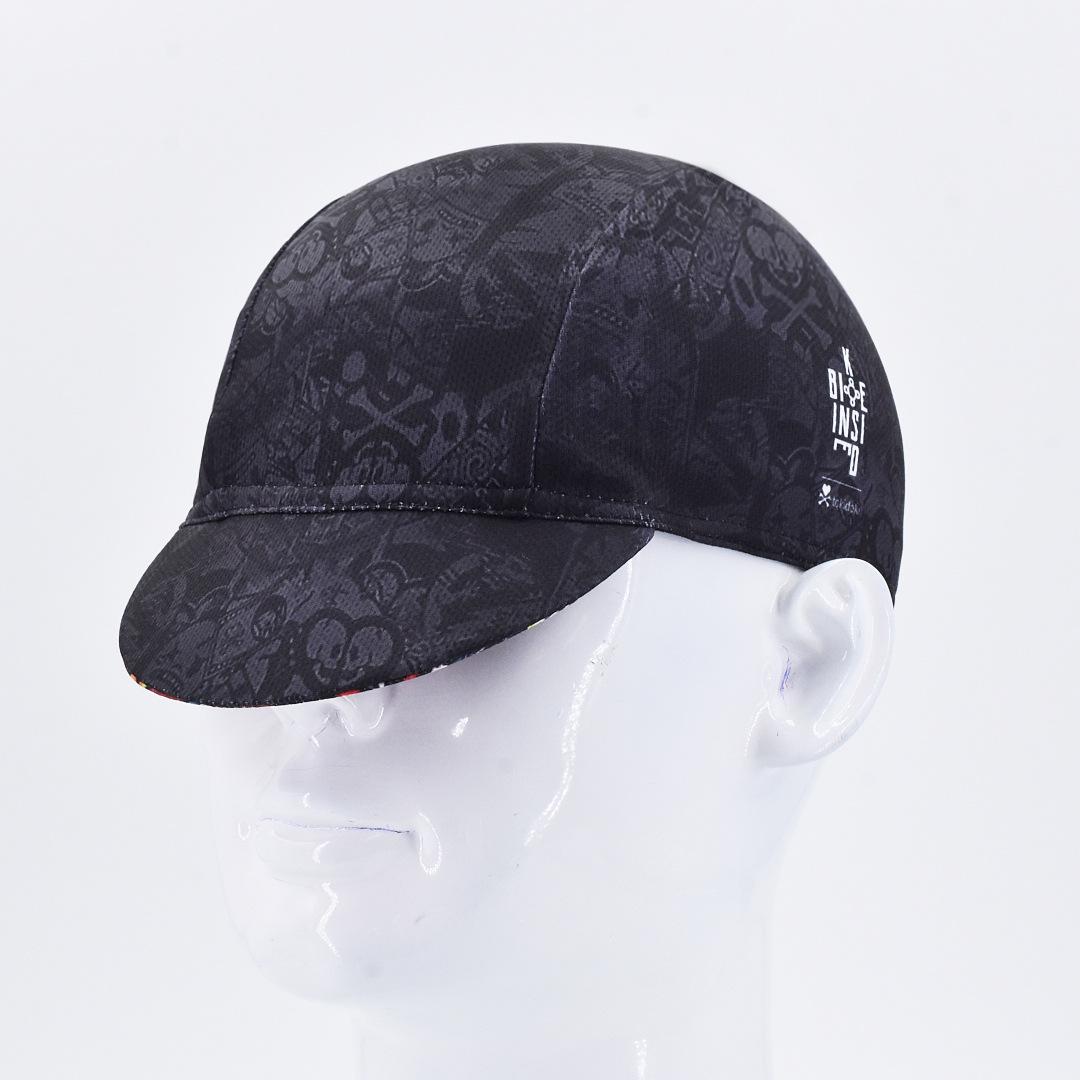

Cycling Cap Lightweight Breathable Fabric Adjustable Fit Soft Sweatband Unisex Outdoor Sports Hat with Printed Visor and Full Coverage One Size