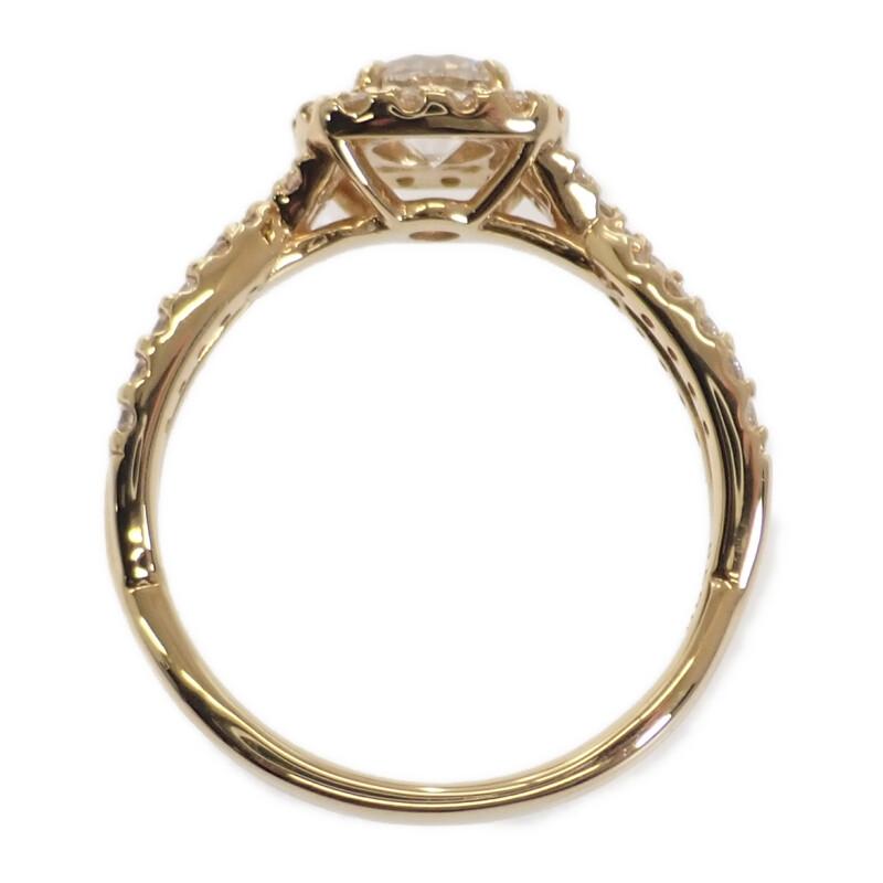 no brand  #12(JP Size) ring K18 yellow gold Women