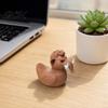 Novelty Home Decoration Mammoth Duck Figurine, 3D Printed Ornament, Funny Durable Desktop Ornament Statue, for Table Shelf