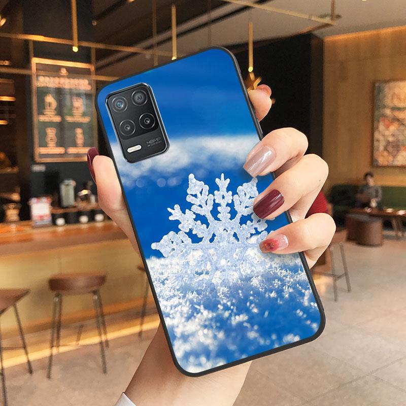 Snowflake Winter Phone Case For iPhone Samsung Galaxy Redmi Xiaomi Oppo OnePlus Note S A 7 8 9 10 11 12 13 14 20 21 22 23 53 54 Pro Max Plus Ultra