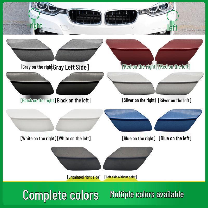 BMW 3 Series Sport F30/F35 M Headlight Washer Nozzle Cover Plate (51118067970).