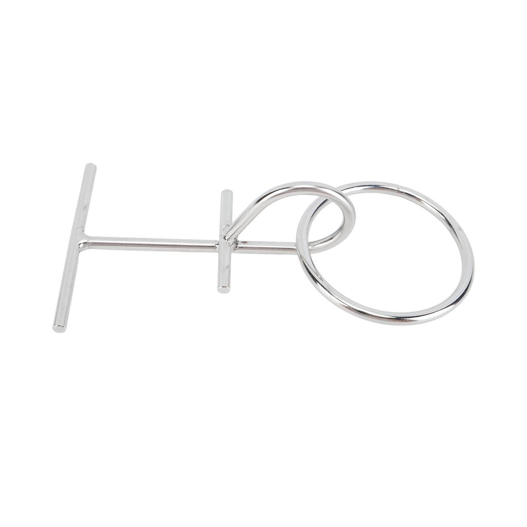 Portable Dock Cleat with O Ring Marine Grade Stainless Steel 304 for Fenders Bumpers Mooring Line