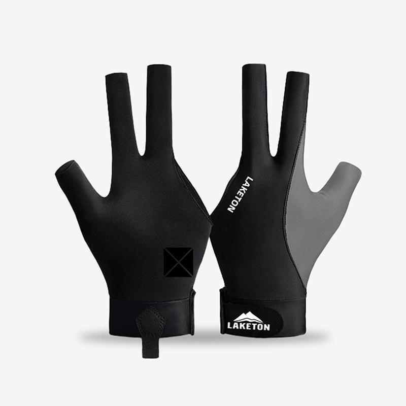 

1Pc Left Hand Billiards Glove Three Finger Snooker Billiard Glove Non Slip Stickers Elasticity Billiard Training Gloves A3 Left 1pc